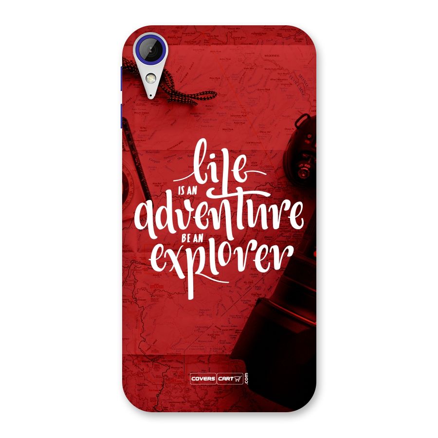 Life Adventure Explorer Back Case for Desire 830