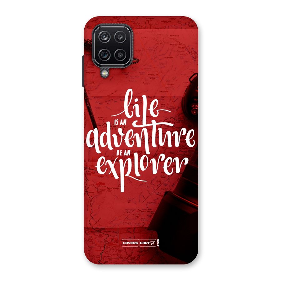 Life Adventure Explorer Back Case for Galaxy A12