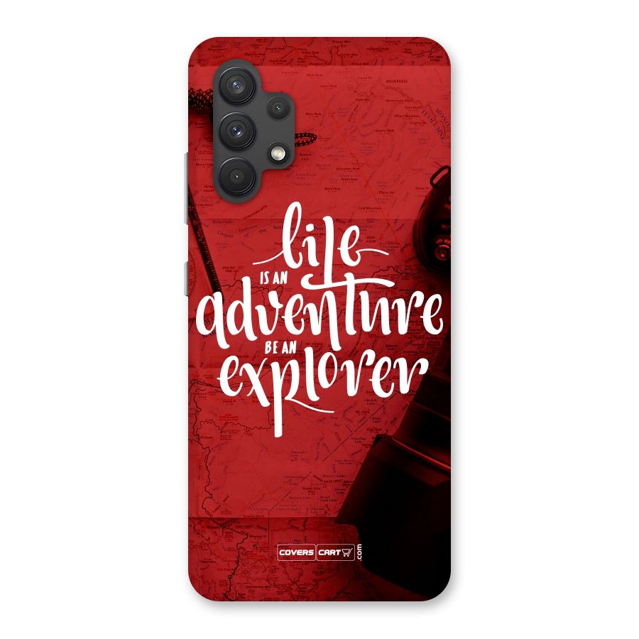 Life Adventure Explorer Back Case for Galaxy A32