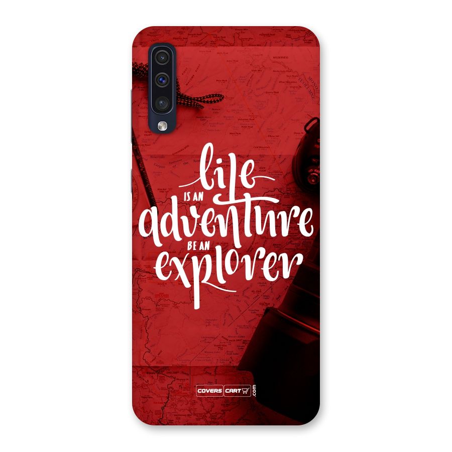 Life Adventure Explorer Back Case for Galaxy A50