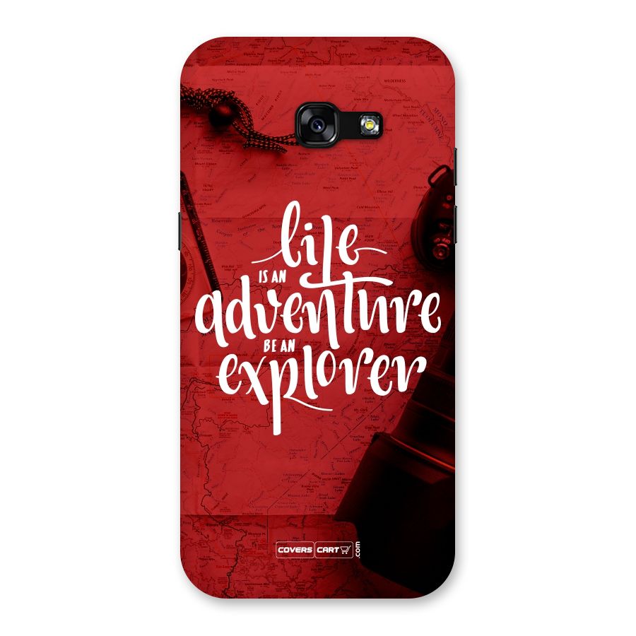 Life Adventure Explorer Back Case for Galaxy A5 2017