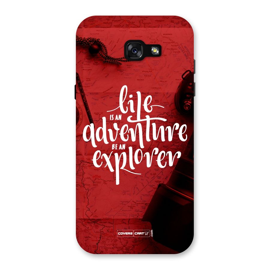 Life Adventure Explorer Back Case for Galaxy A7 (2017)