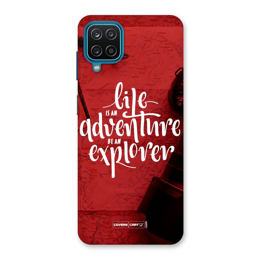 Life Adventure Explorer Back Case for Galaxy F12