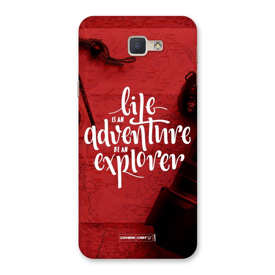 Life Adventure Explorer Back Case for Galaxy J5 Prime