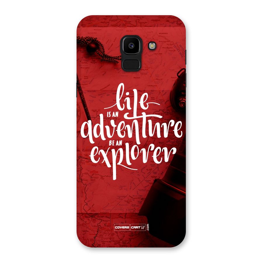 Life Adventure Explorer Back Case for Galaxy J6