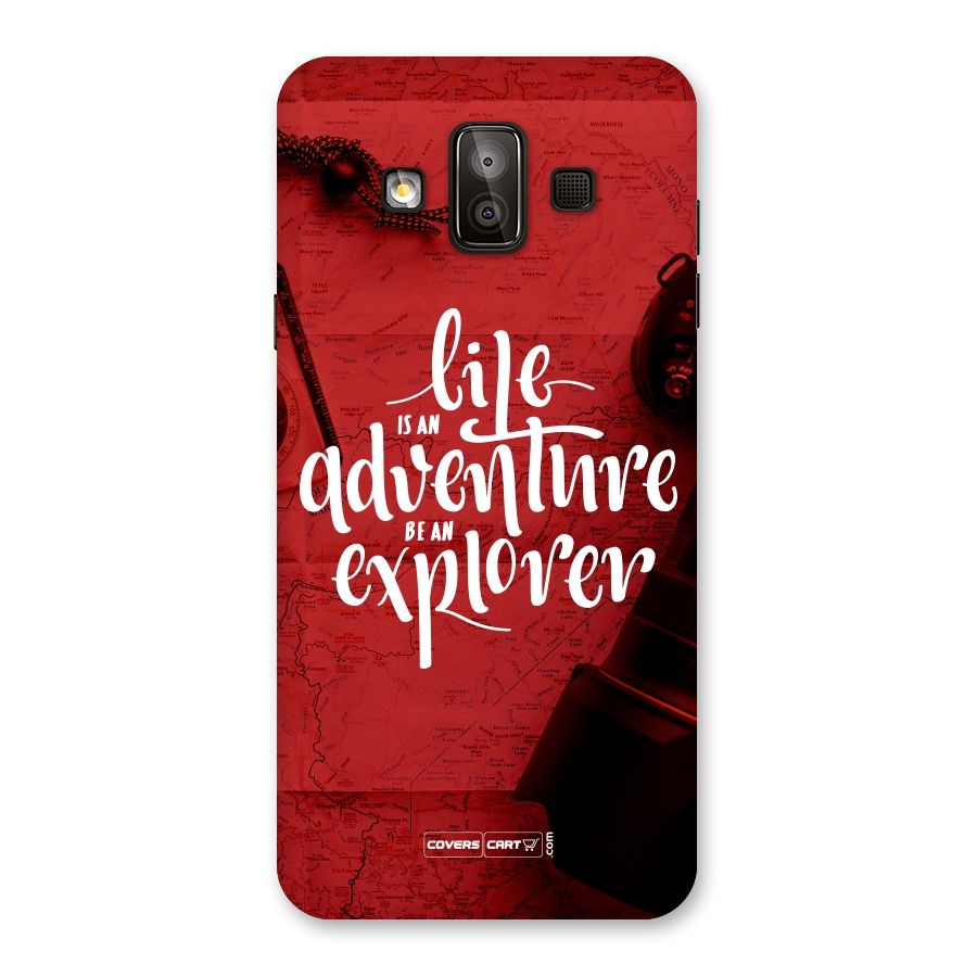 Life Adventure Explorer Back Case for Galaxy J7 Duo