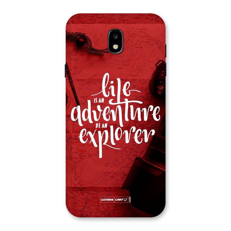 Life Adventure Explorer Back Case for Galaxy J7 Pro