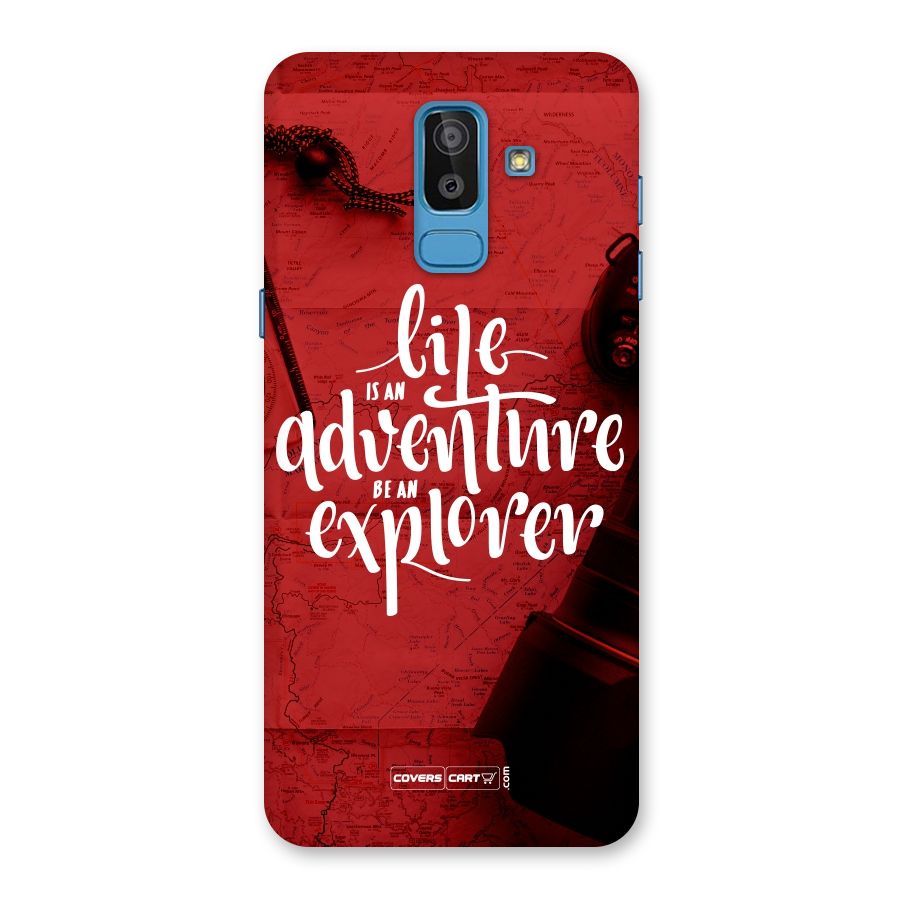 Life Adventure Explorer Back Case for Galaxy J8