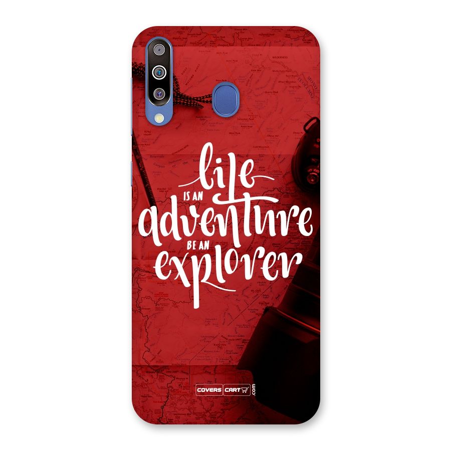 Life Adventure Explorer Back Case for Galaxy M30