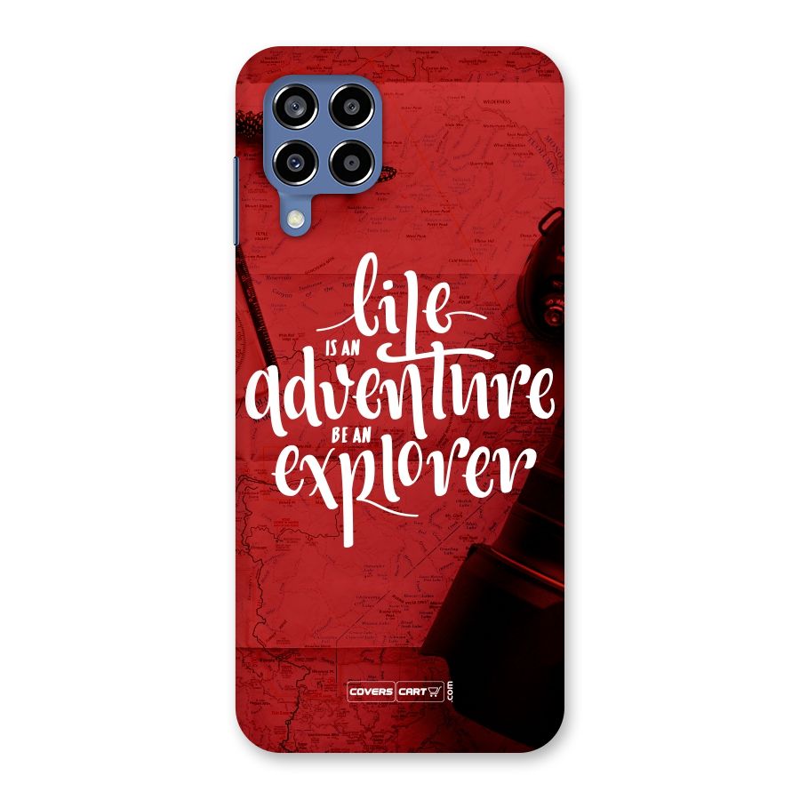 Life Adventure Explorer Back Case for Galaxy M53 5G