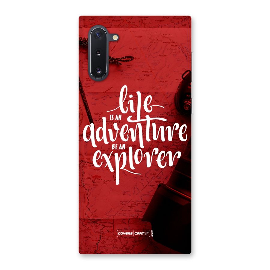Life Adventure Explorer Back Case for Galaxy Note 10