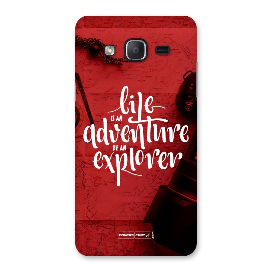Life Adventure Explorer Back Case for Galaxy On7 2015