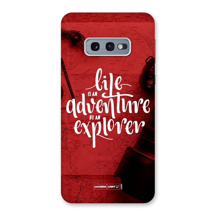Life Adventure Explorer Back Case for Galaxy S10e