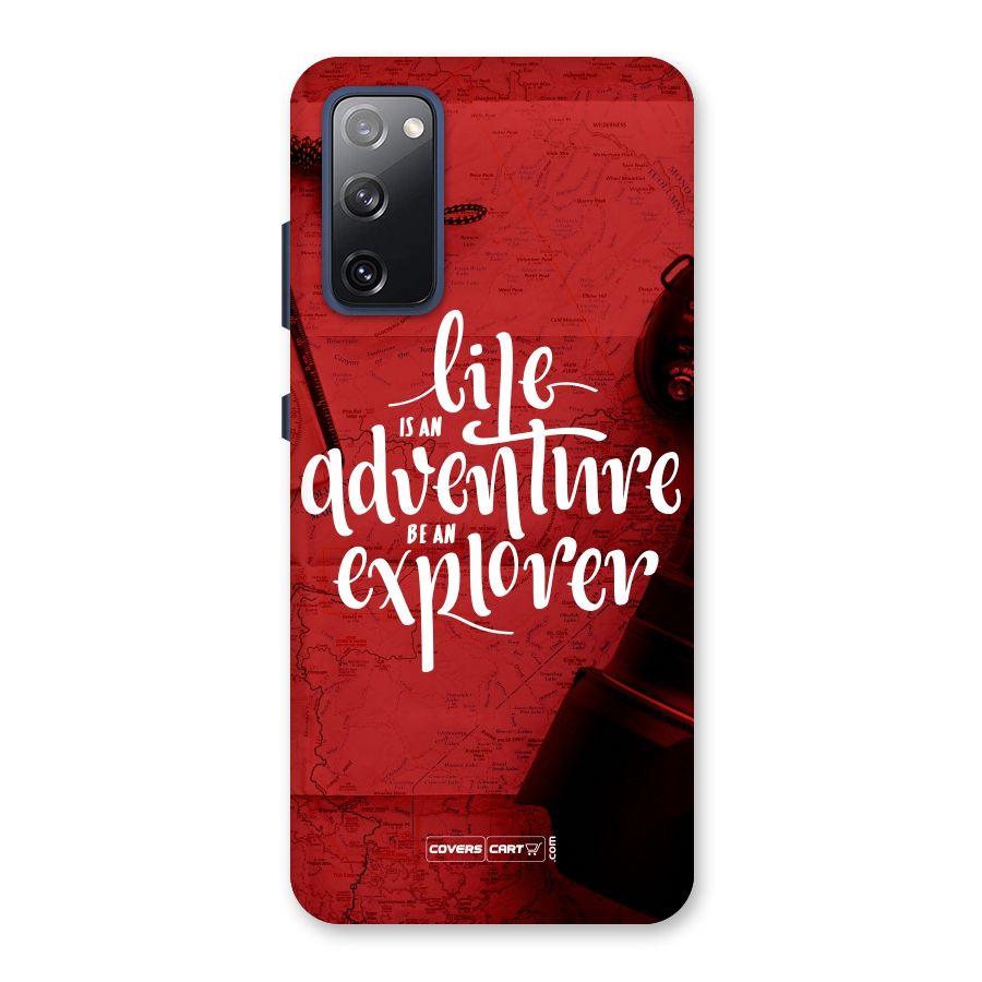 Life Adventure Explorer Back Case for Galaxy S20 FE