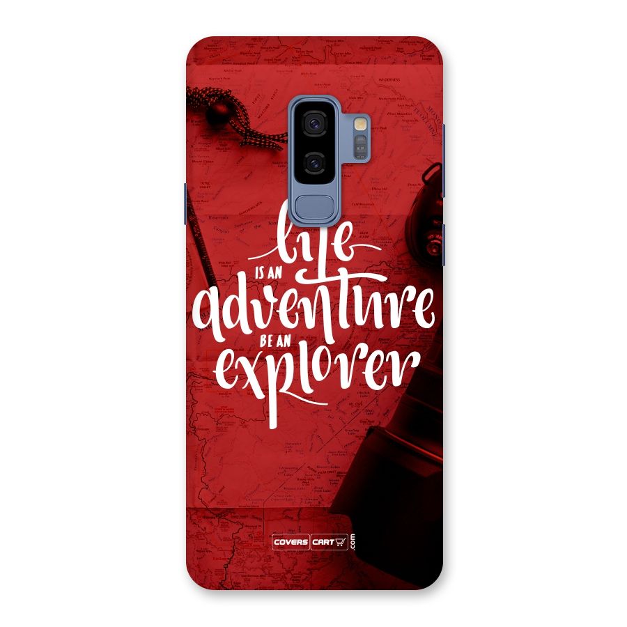 Life Adventure Explorer Back Case for Galaxy S9 Plus