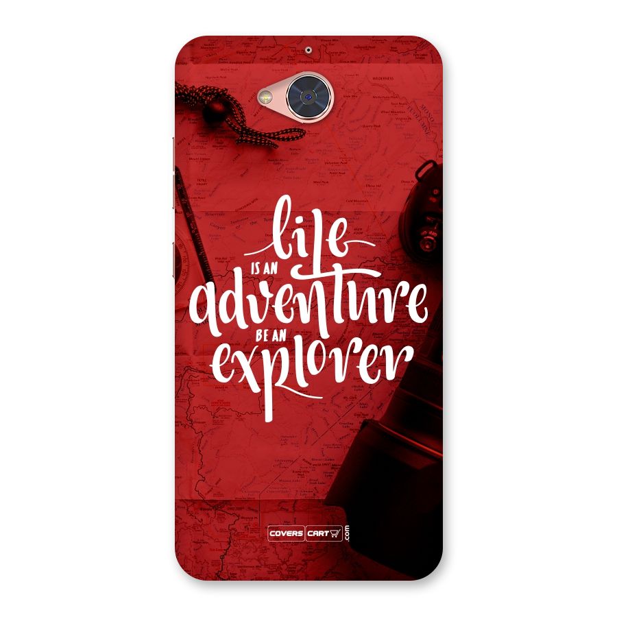 Life Adventure Explorer Back Case for Gionee S6 Pro