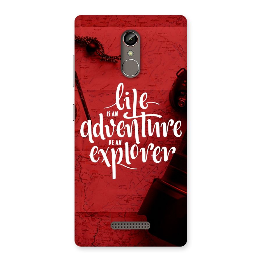 Life Adventure Explorer Back Case for Gionee S6s