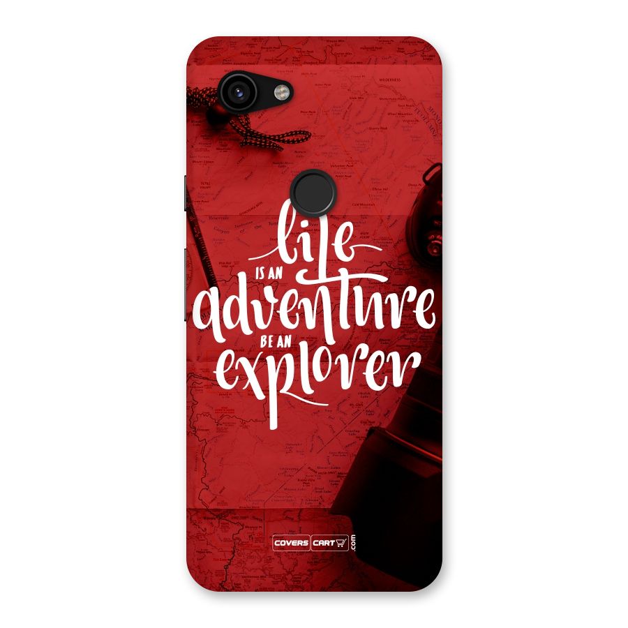 Life Adventure Explorer Back Case for Google Pixel 3a