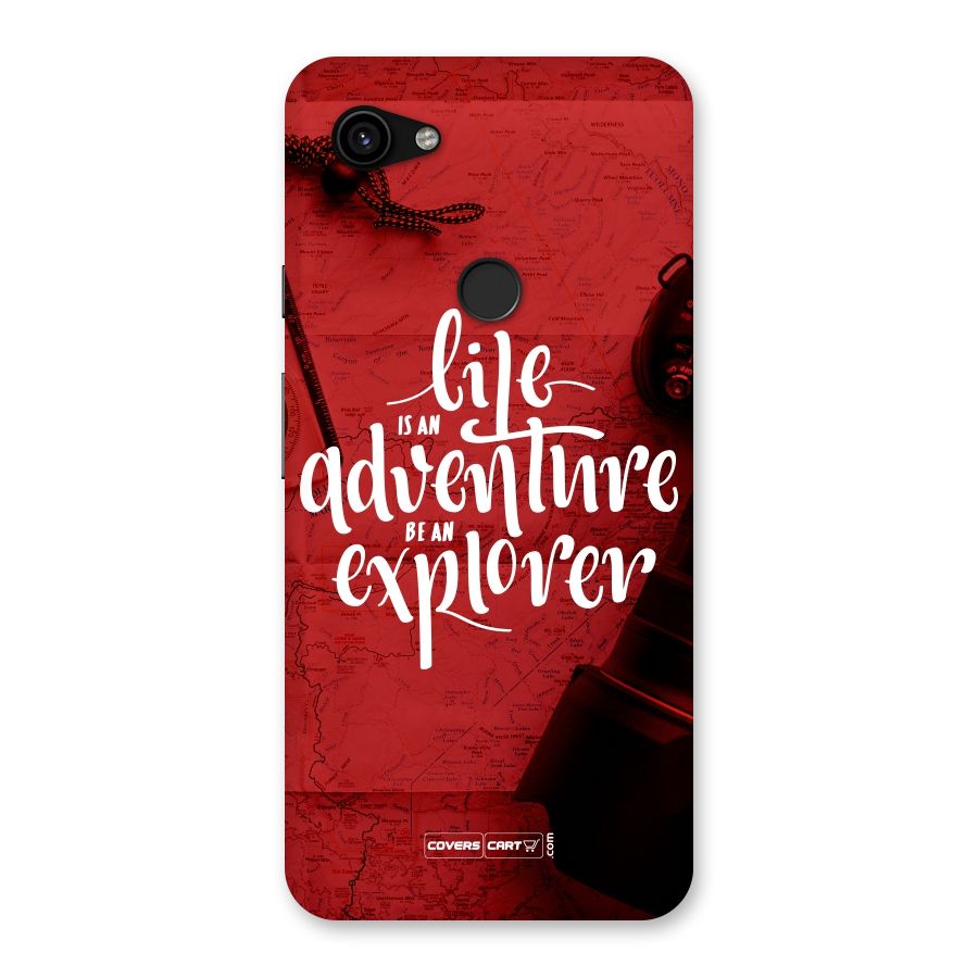 Life Adventure Explorer Back Case for Google Pixel 3a XL