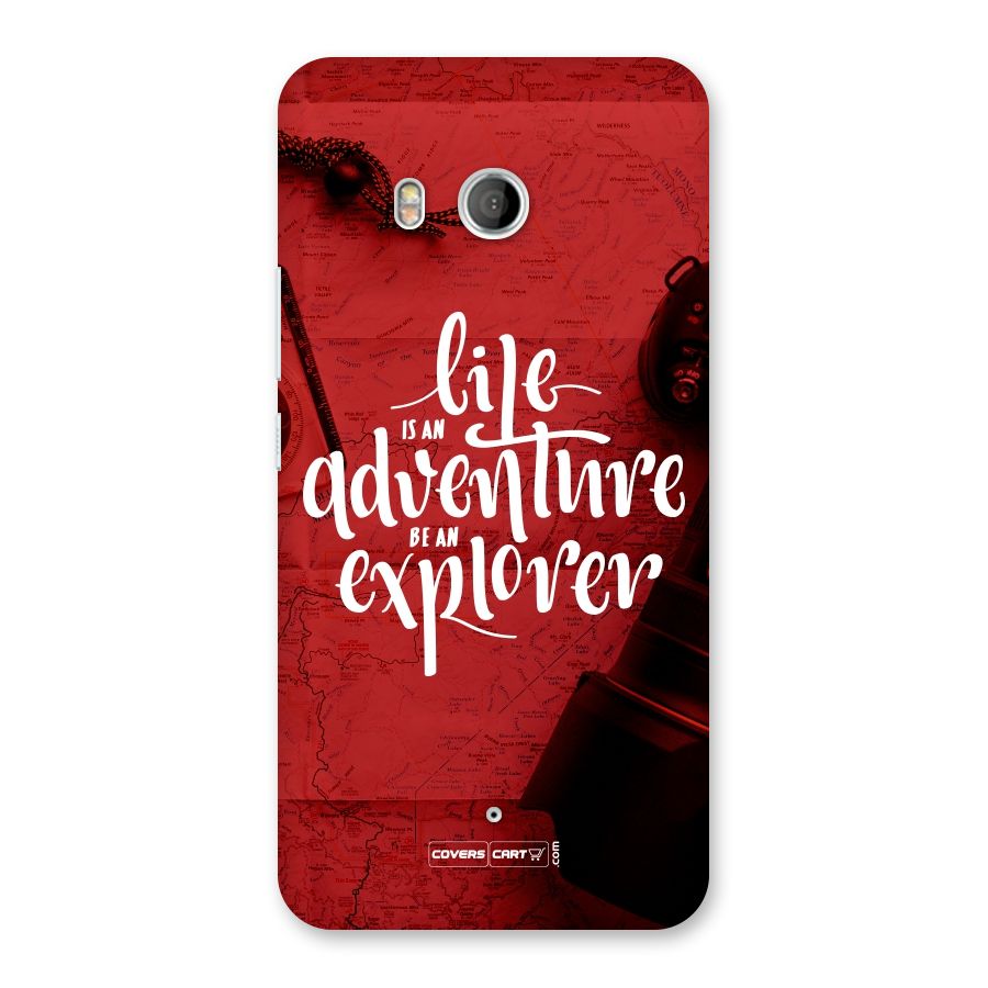 Life Adventure Explorer Back Case for HTC U11