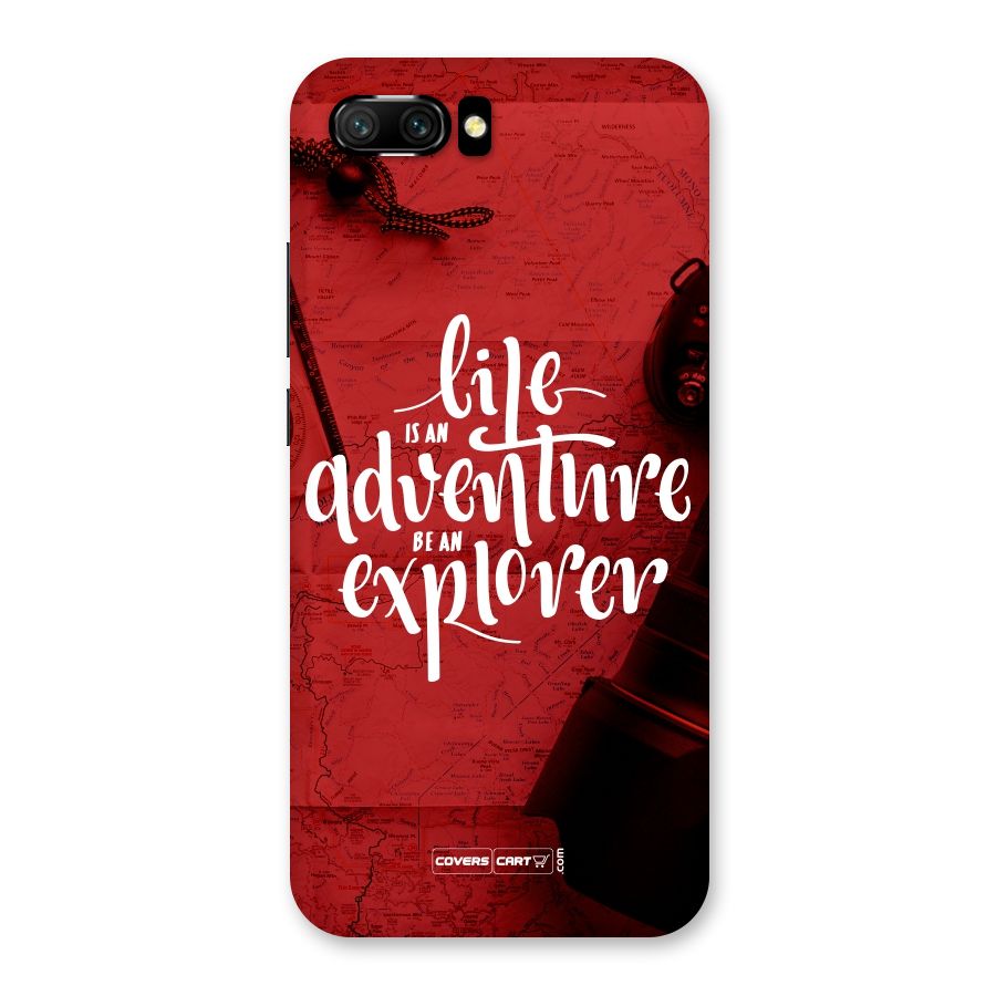 Life Adventure Explorer Back Case for Honor 10