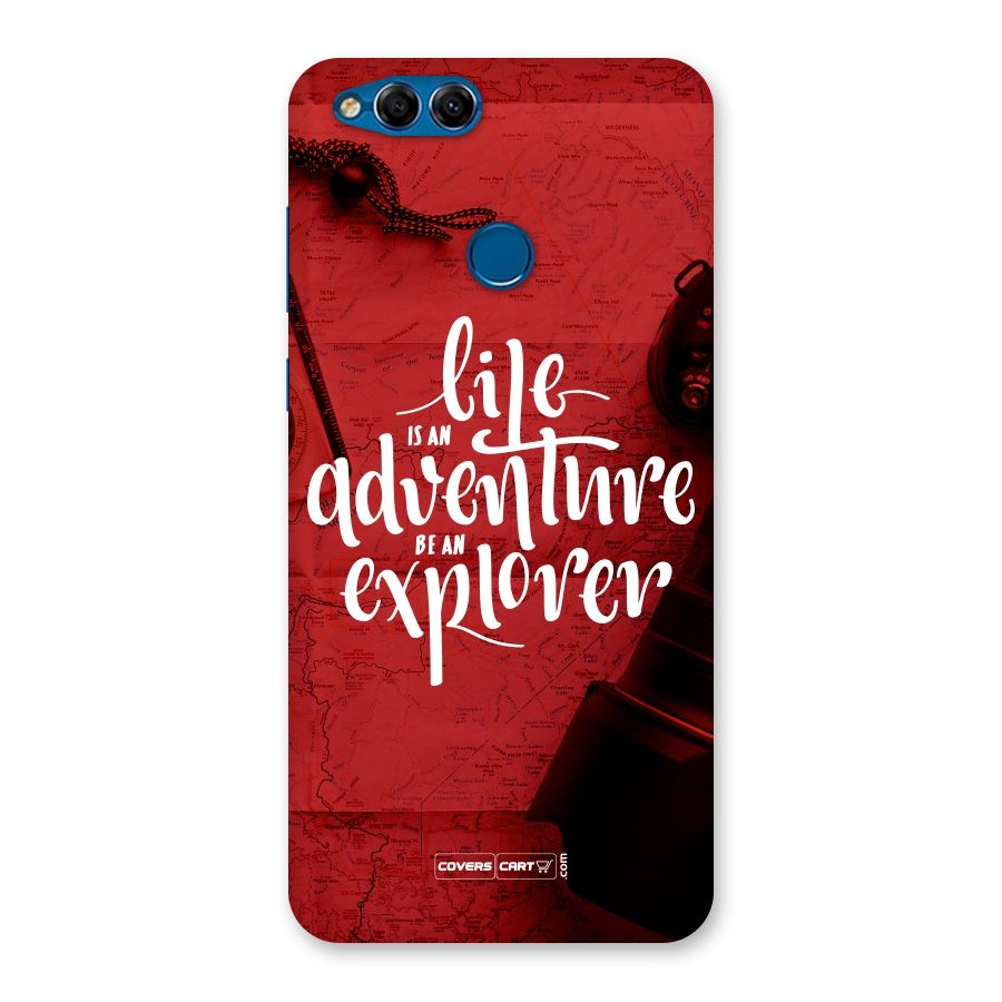 Life Adventure Explorer Back Case for Honor 7X