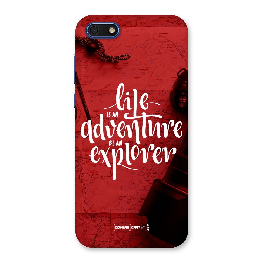Life Adventure Explorer Back Case for Honor 7s