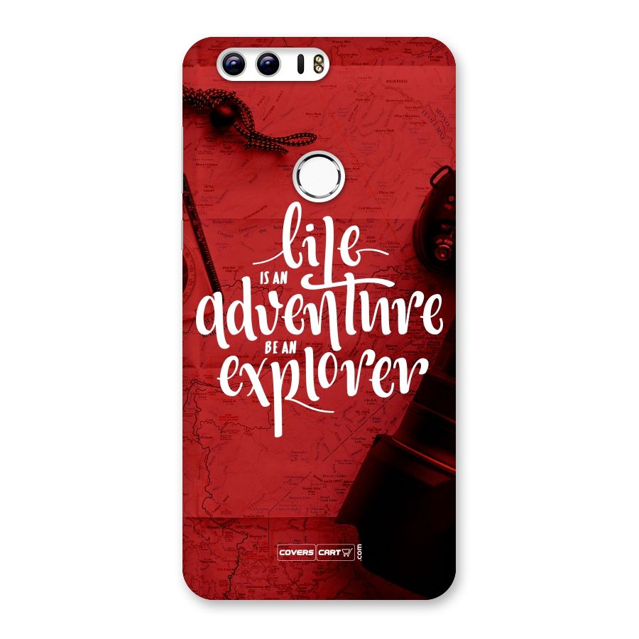 Life Adventure Explorer Back Case for Honor 8