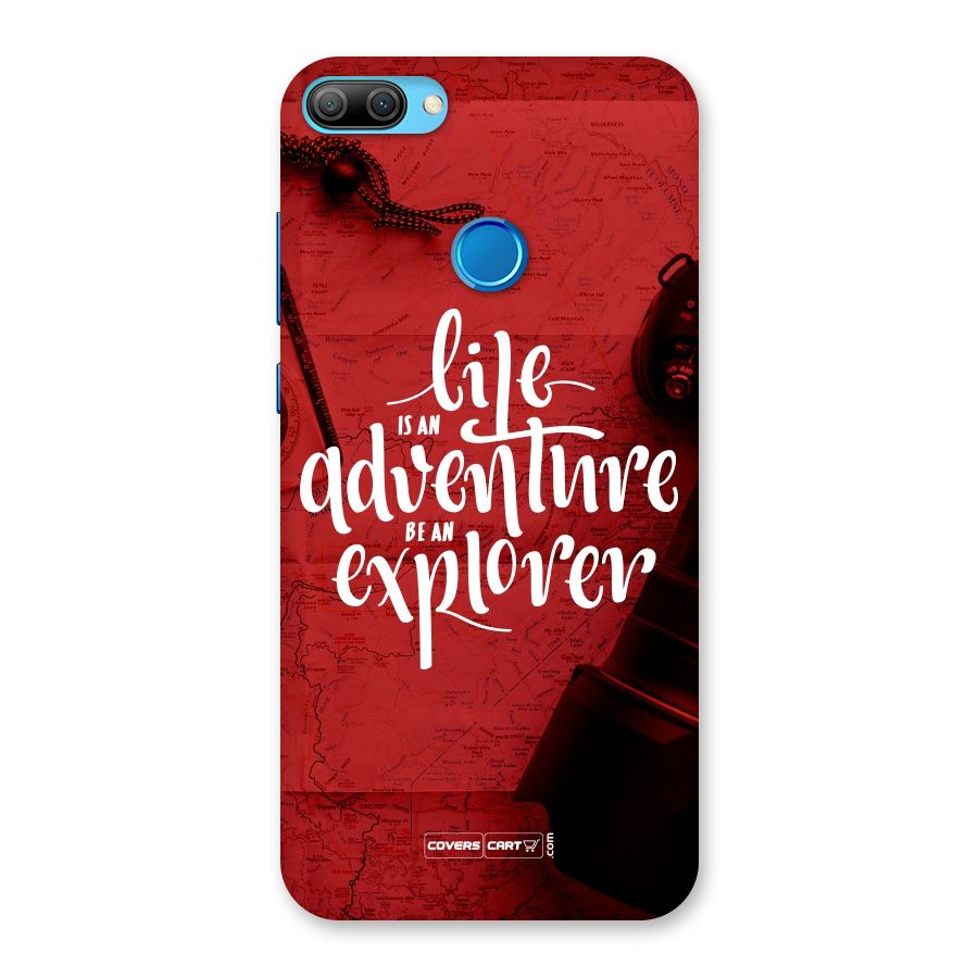 Life Adventure Explorer Back Case for Honor 9N