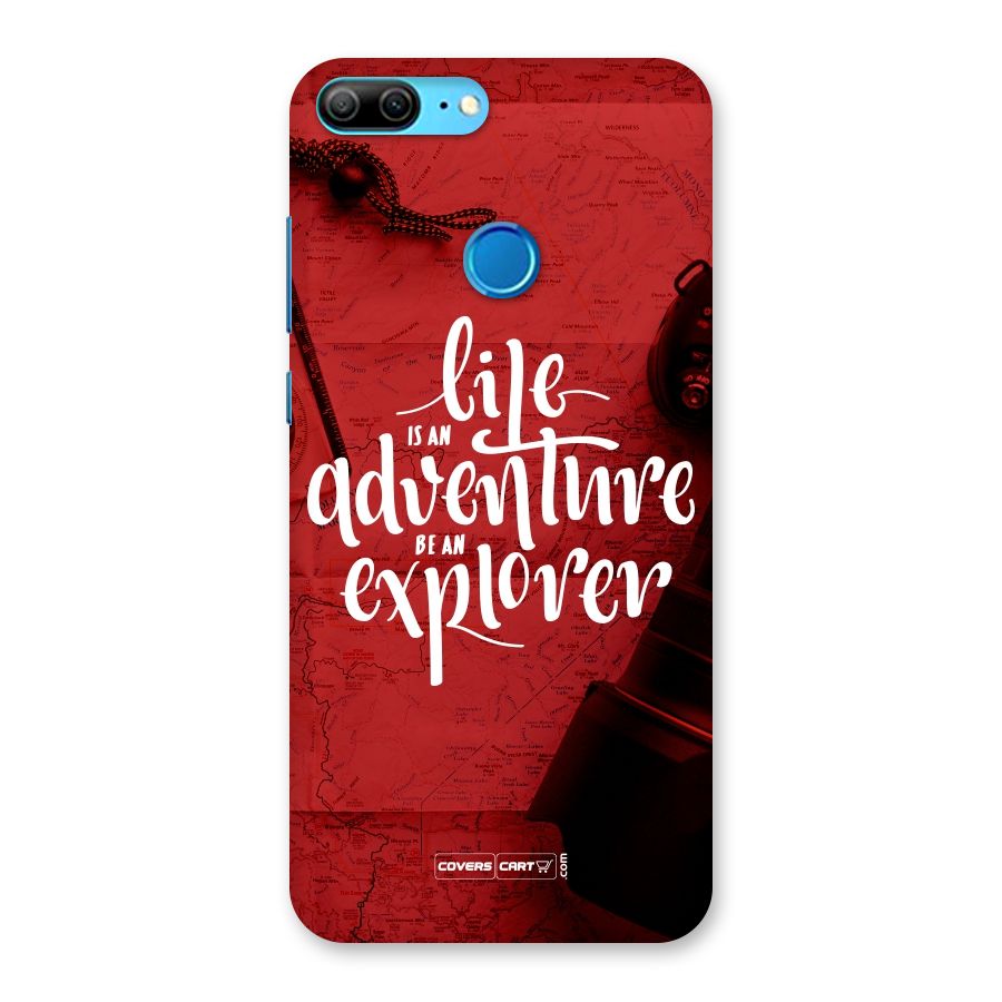 Life Adventure Explorer Back Case for Honor 9 Lite