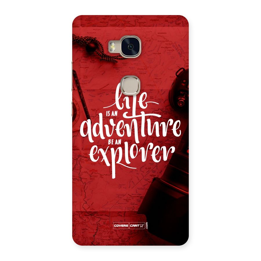 Life Adventure Explorer Back Case for Huawei Honor 5X