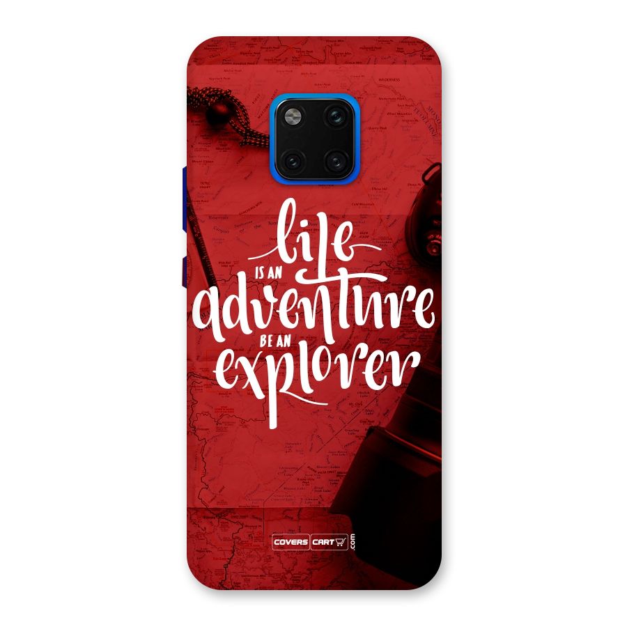 Life Adventure Explorer Back Case for Huawei Mate 20 Pro