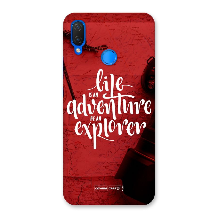 Life Adventure Explorer Back Case for Huawei P Smart+