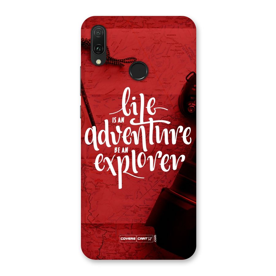 Life Adventure Explorer Back Case for Huawei Y9 (2019)