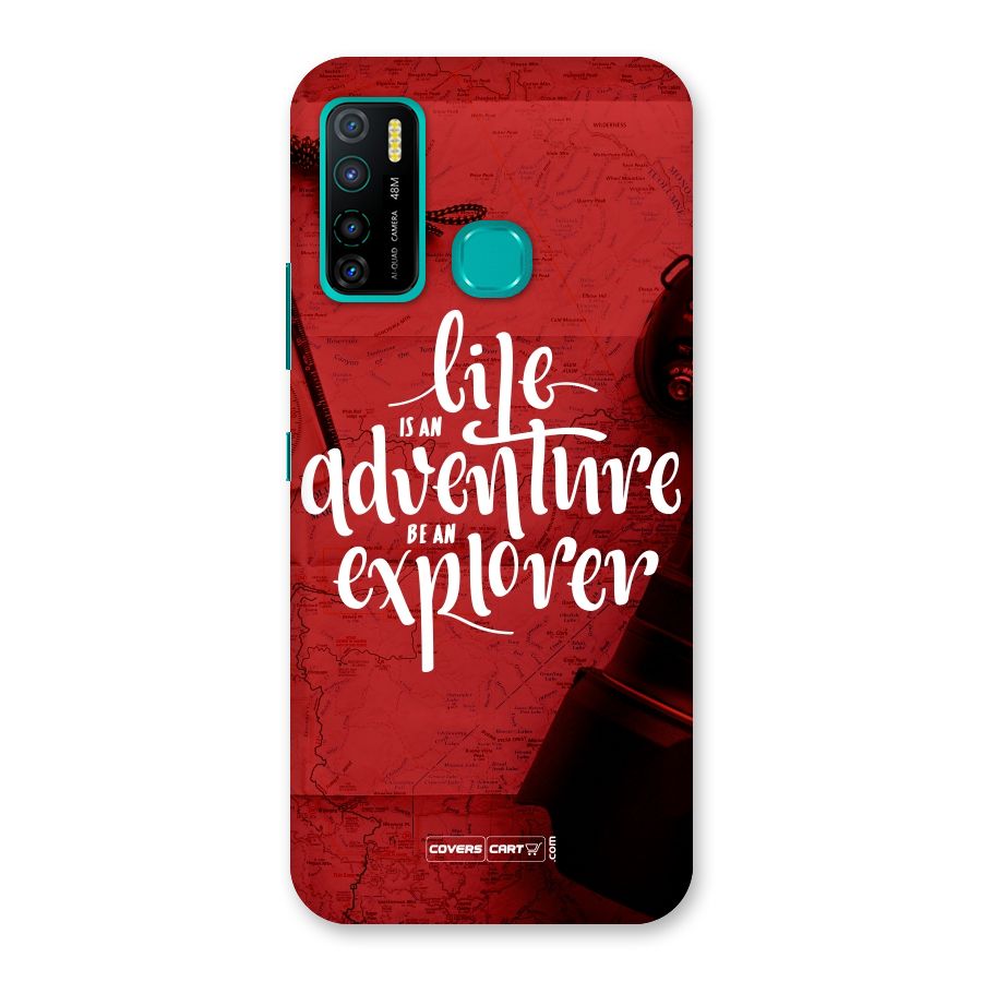 Life Adventure Explorer Back Case for Infinix Hot 9 Pro