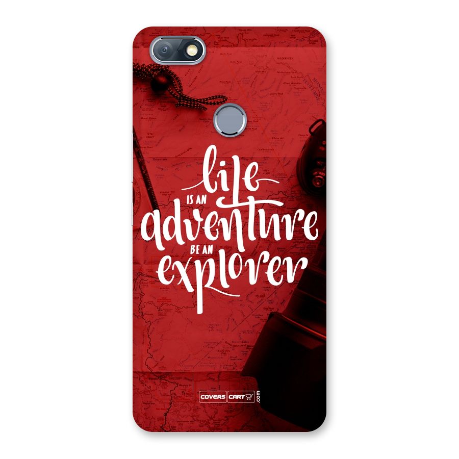 Life Adventure Explorer Back Case for Infinix Note 5