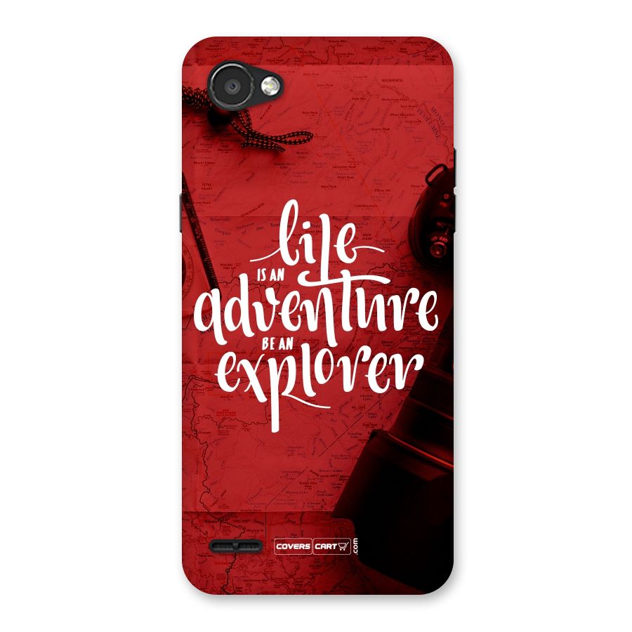 Life Adventure Explorer Back Case for LG Q6