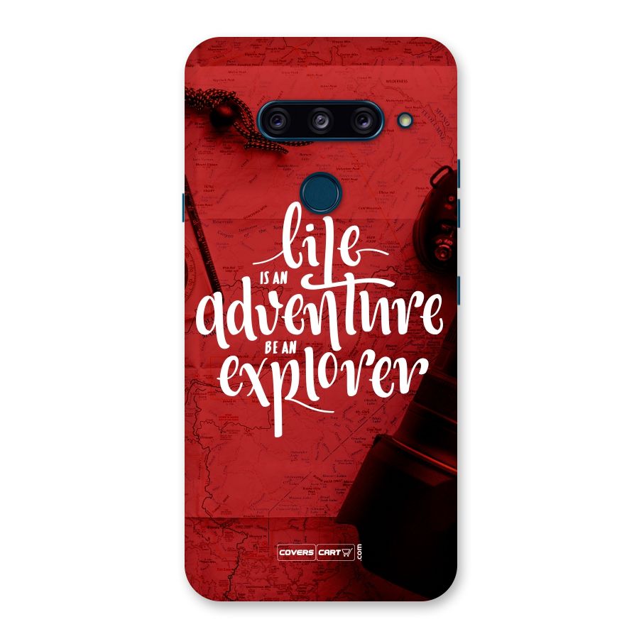 Life Adventure Explorer Back Case for LG  V40 ThinQ