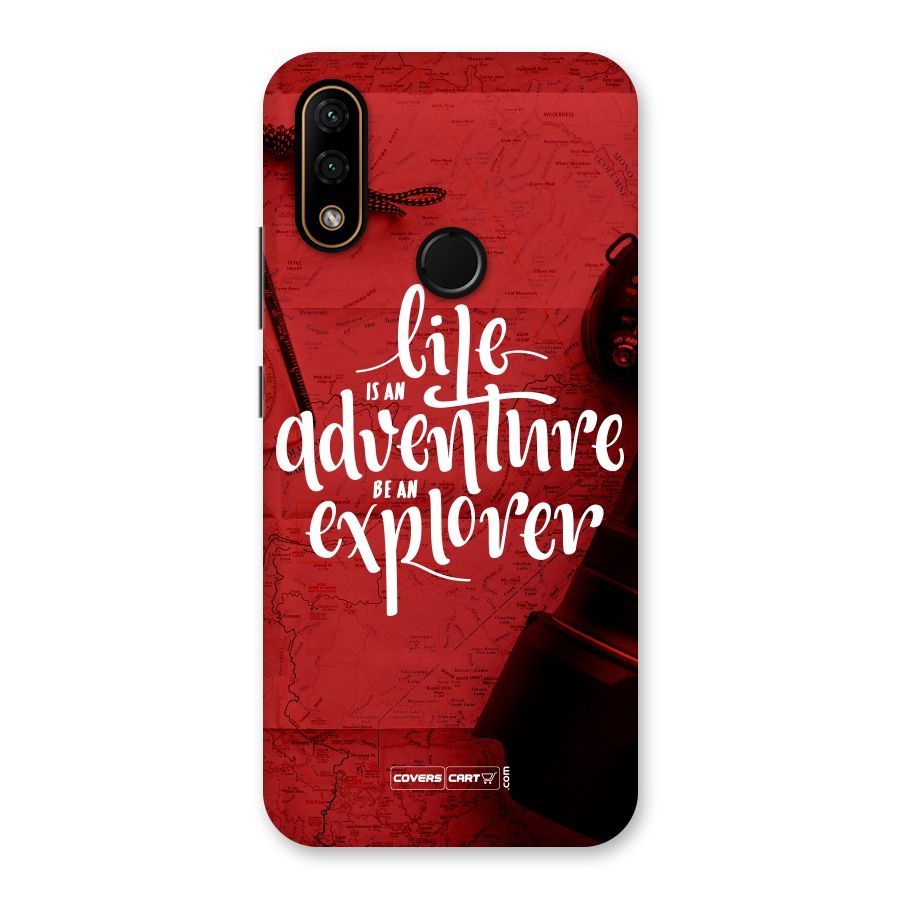 Life Adventure Explorer Back Case for Lenovo A6 Note