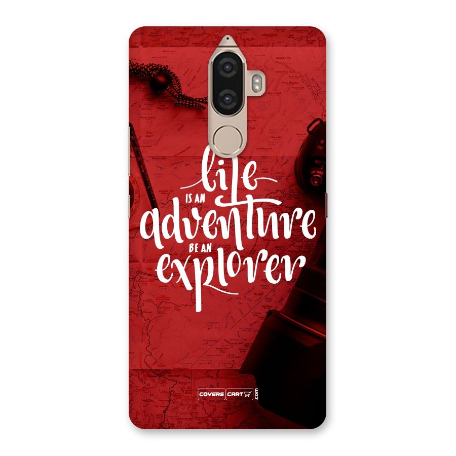 Life Adventure Explorer Back Case for Lenovo K8 Note