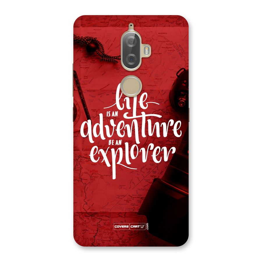 Life Adventure Explorer Back Case for Lenovo K8 Plus