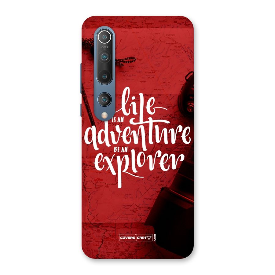 Life Adventure Explorer Back Case for Mi 10