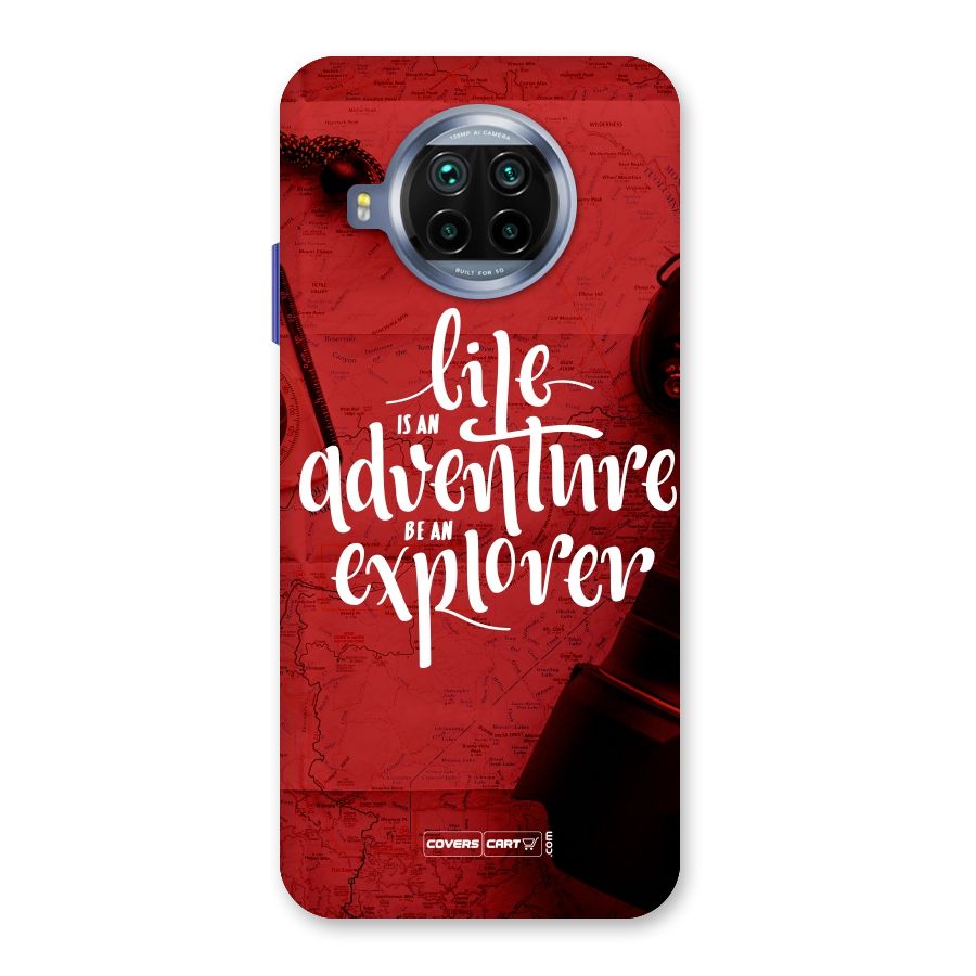 Life Adventure Explorer Back Case for Mi 10i