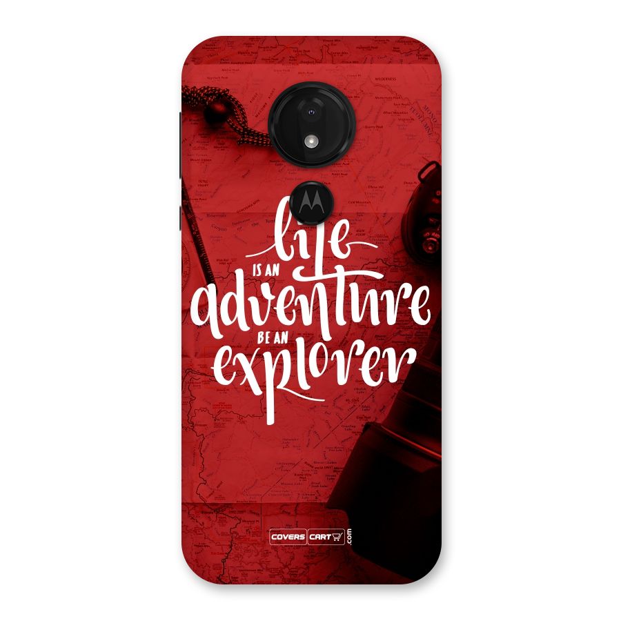 Life Adventure Explorer Back Case for Moto G7 Power