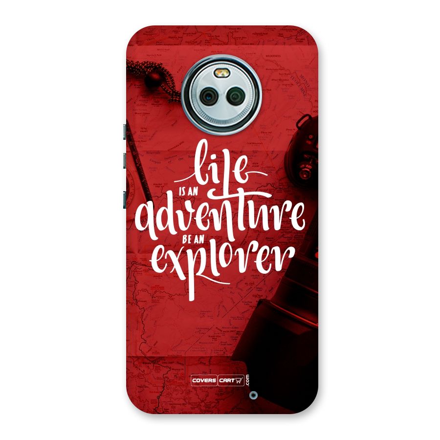 Life Adventure Explorer Back Case for Moto X4