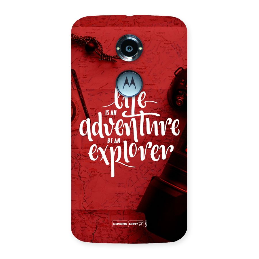 Life Adventure Explorer Back Case for Moto X 2nd Gen