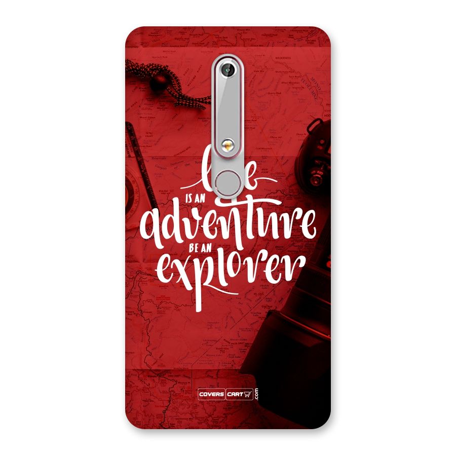 Life Adventure Explorer Back Case for Nokia 6.1