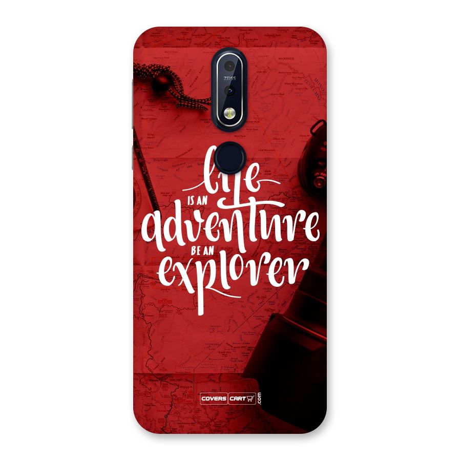 Life Adventure Explorer Back Case for Nokia 7.1