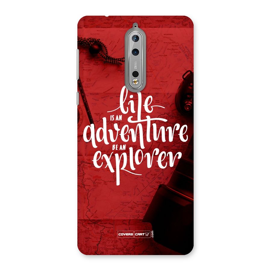 Life Adventure Explorer Back Case for Nokia 8