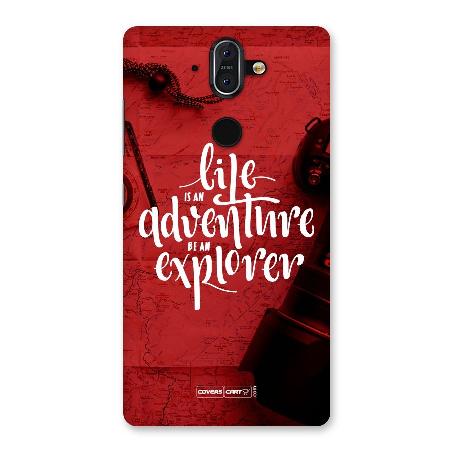 Life Adventure Explorer Back Case for Nokia 8 Sirocco